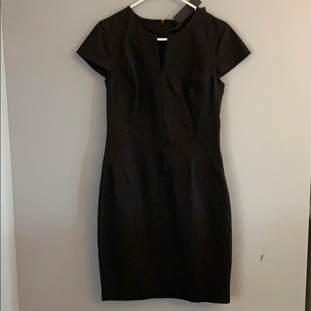 BR ponte cap sleeve dress